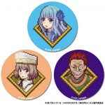 【再販】異世界おじさん 缶バッジCollection(B)　-アリシア・メイベル・千秋- ※4月中旬出荷