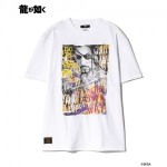 【龍が如く× glamb】Goro Majima T-Shirt White L※6月上旬出荷分