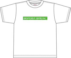 『BORDER BREAK』兵装Tシャツ(WHITE)(Mサイズ)
